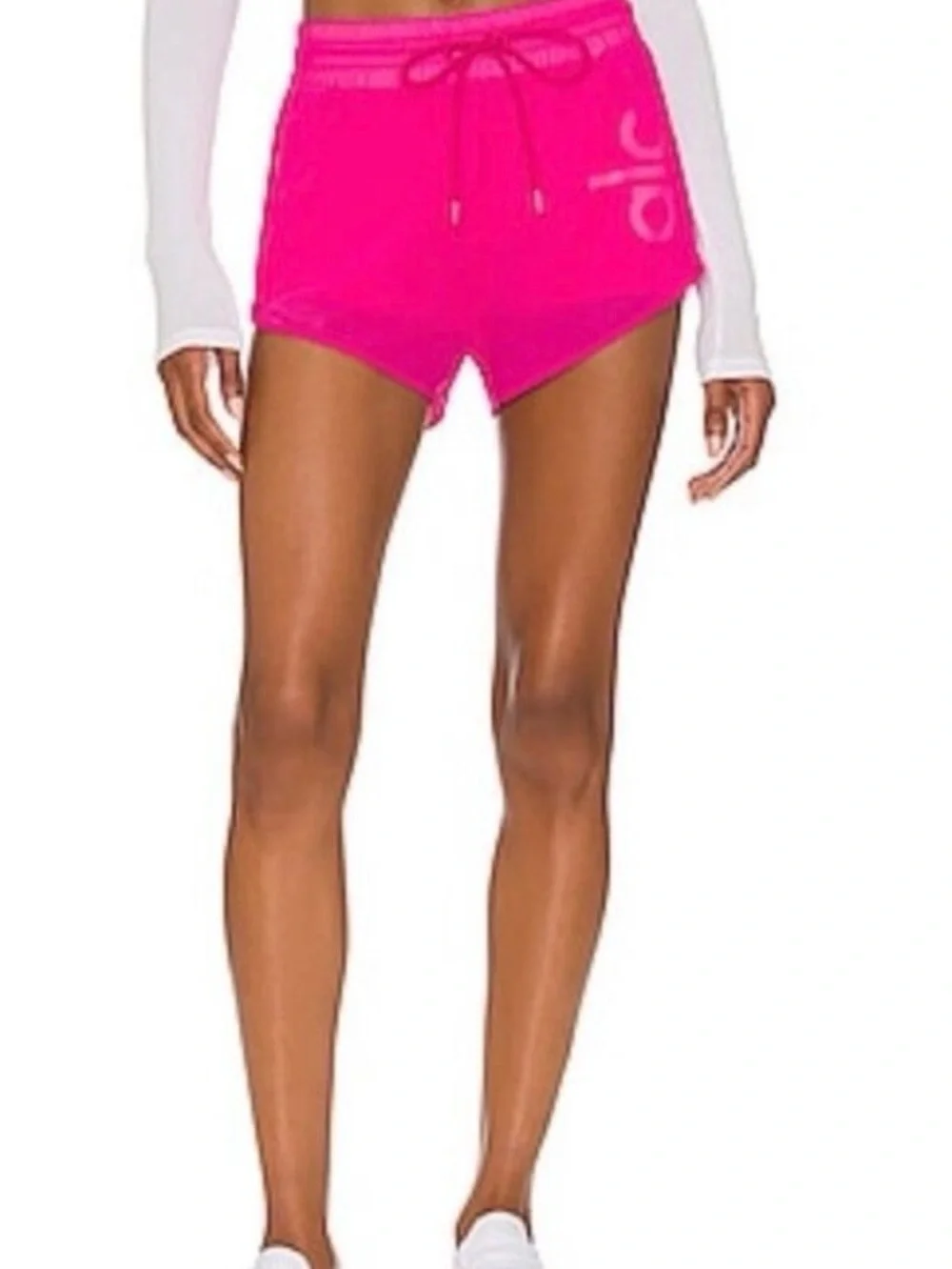 Alo Mesh Pink Shorts